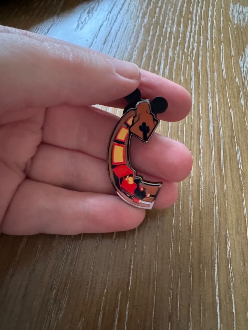2026 Disney Magic Kingdom Letter “C” Big Thunder Mountain Mystery Blind Box Pin